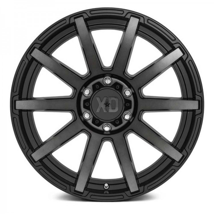 Kola z lehké slitiny XD847 Outbrake Satin Black/Gray Tint XD Series
